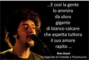 La leggenda di Cristalda e Pizzomunno_Max Gazzè