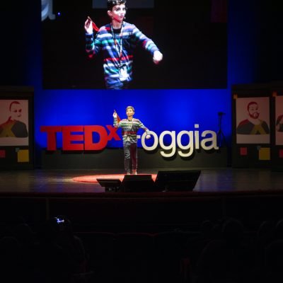 Lo speaker Potito Ruggiero al TEDxFoggia 2019